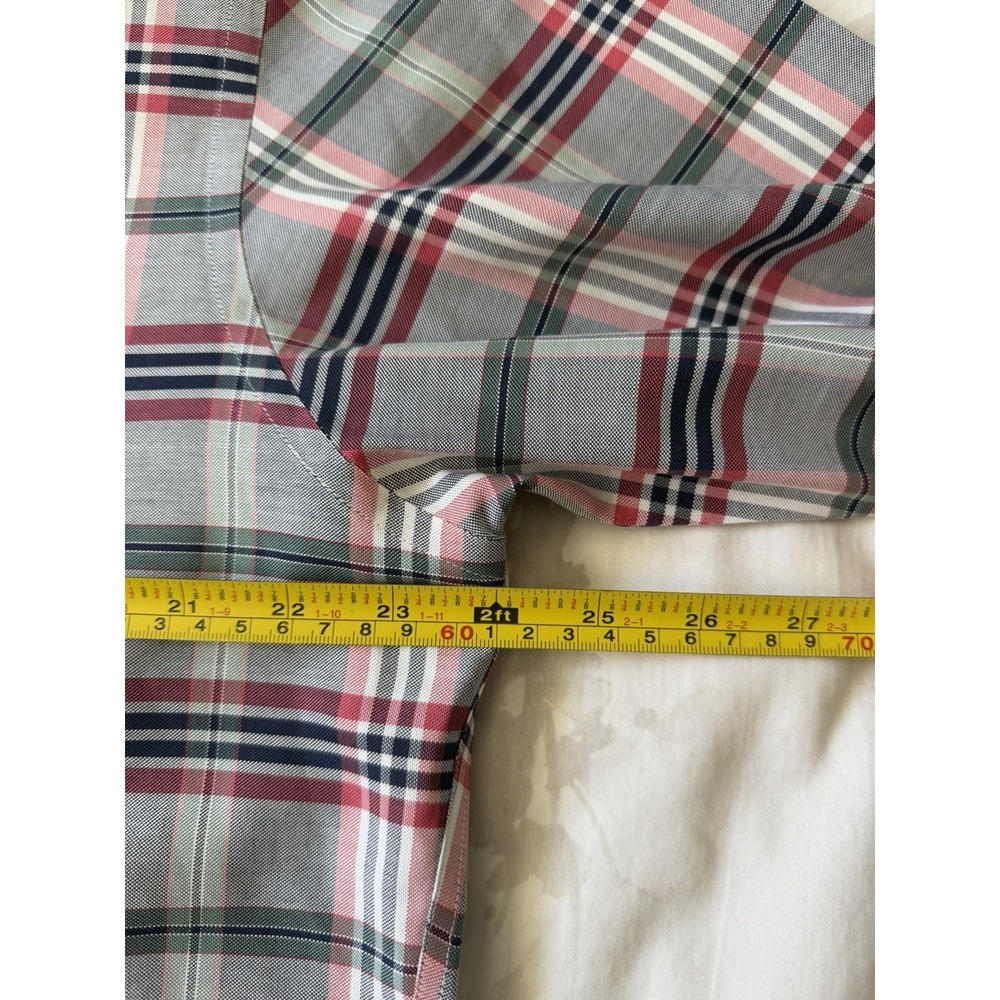 Brooks Brothers American Supima Cotton Button Down Shirt Plaid Check Non Iron - Picture 6 of 9
